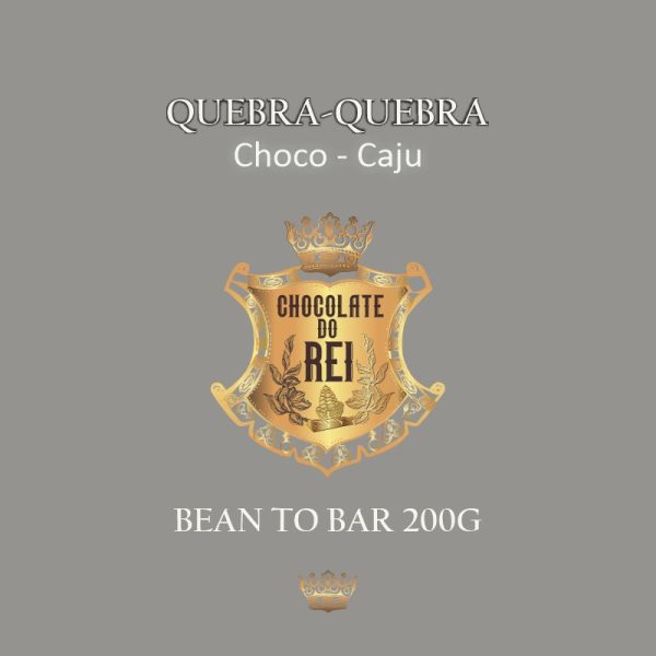 Chococaju - Chocolate meio amargo com castanha de caju - Chocolate do Rei
