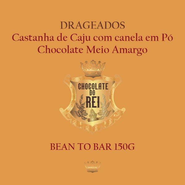 Drágea de Caju - Chocolate do Rei