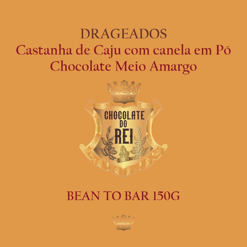 Drágea de Caju - Chocolate do Rei